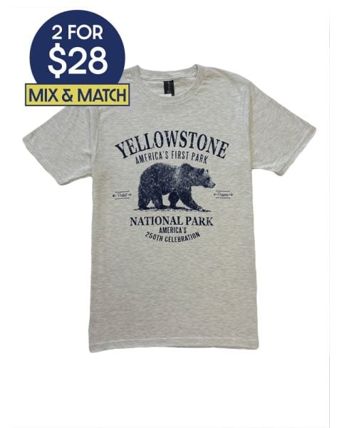 Yellowstone America's 250th Anniversary Awestruck BearT-Shirt