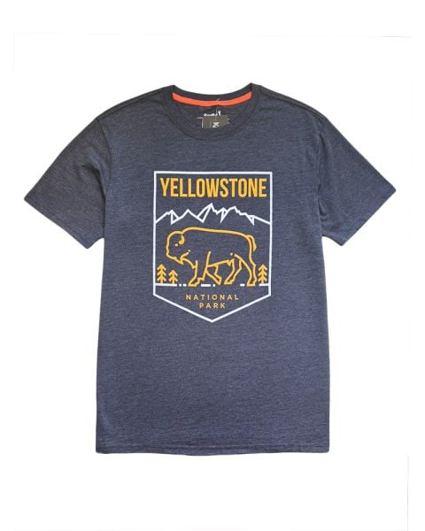 Yellowstone Bison Hex T-Shirt