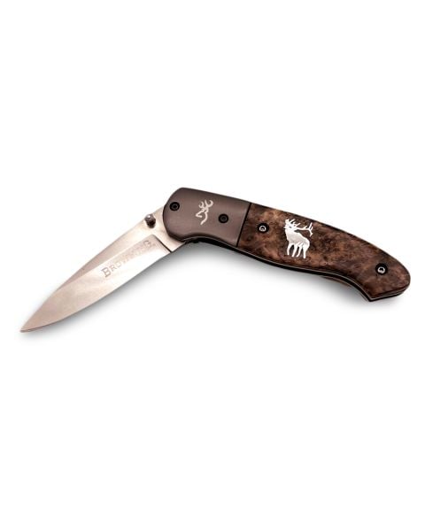 Browning Pocket Knife with Elk Logo
