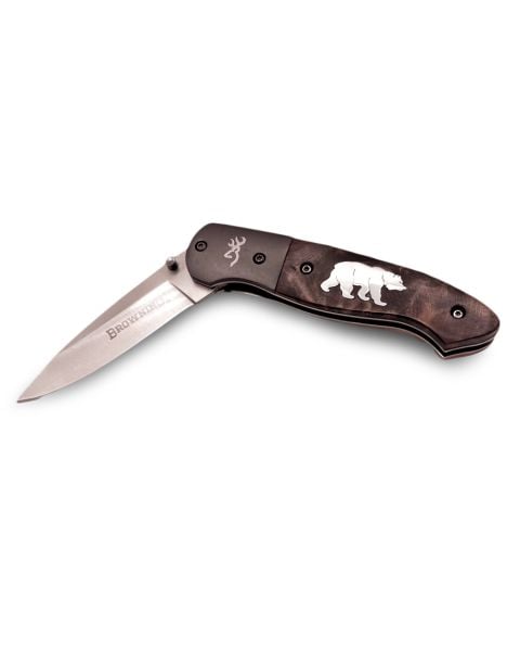 Browning Pocket Knife with Bear Logo