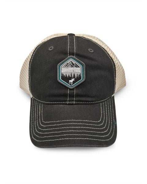 Yellowstone Hex Moose Trucker Cap