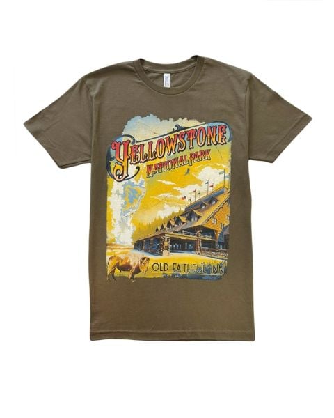 Yellowstone Old Faithful Inn T-Shirt