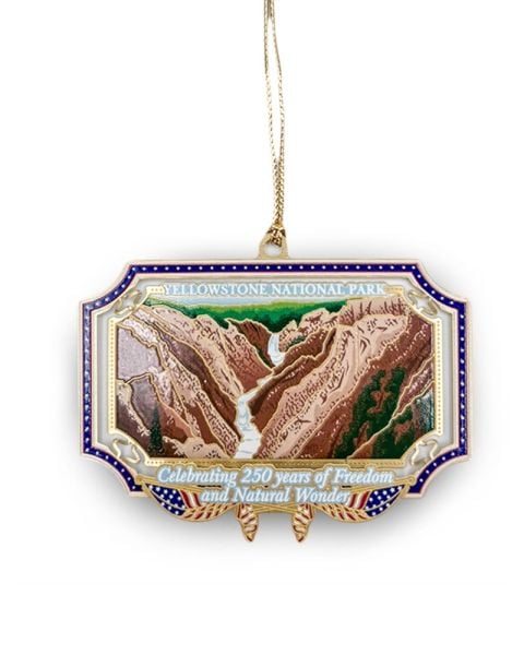 Yellowstone Lower Falls America's 250th Ornament