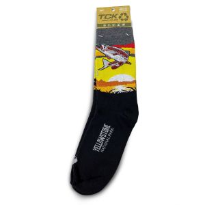 Recycled Fishing Lures Crew Sock
