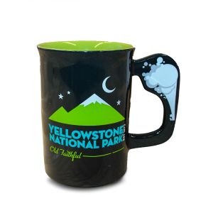 Yellowstone Geyser Handle Mug