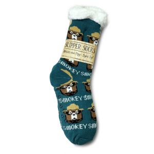 Smokey Bear Slipper Socks