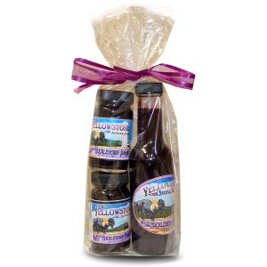 Huckleberry Jam, Honey, and Syrup Gift Pack