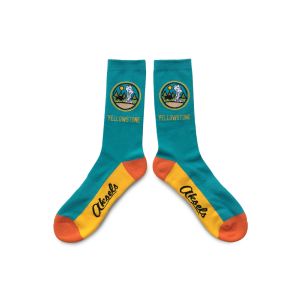 Yellowstone Turquoise Sock