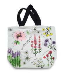 Wildflower Shopper Tote Bag