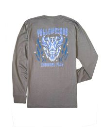 Yellowstone Blazin' Bison Long Sleeve T-Shirt