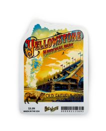 Old Faithful Inn Sticker
