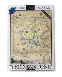 Yellowstone National Park Map Puzzle