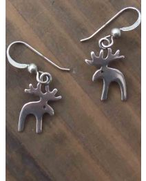 Moose Dangle Earrings 