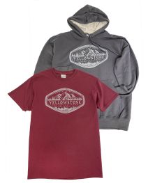 Iron and Wine Yellowstone Hooded Sweatshirt and T-Shirt Combo