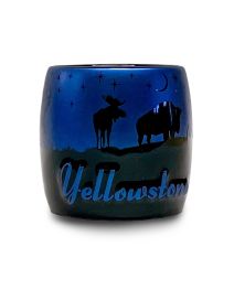Yellowstone Night Sky Shot Glass