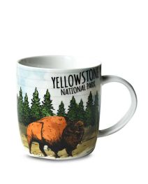Yellowstone Bison and Elk Mug