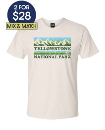 Yellowstone Parchment Mountain T-Shirt