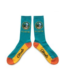 Yellowstone Turquoise Sock