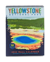 Yellowstone National park 2022 Wall Calendar