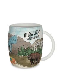 Yellowstone Bear & Grand Prismatic Mug