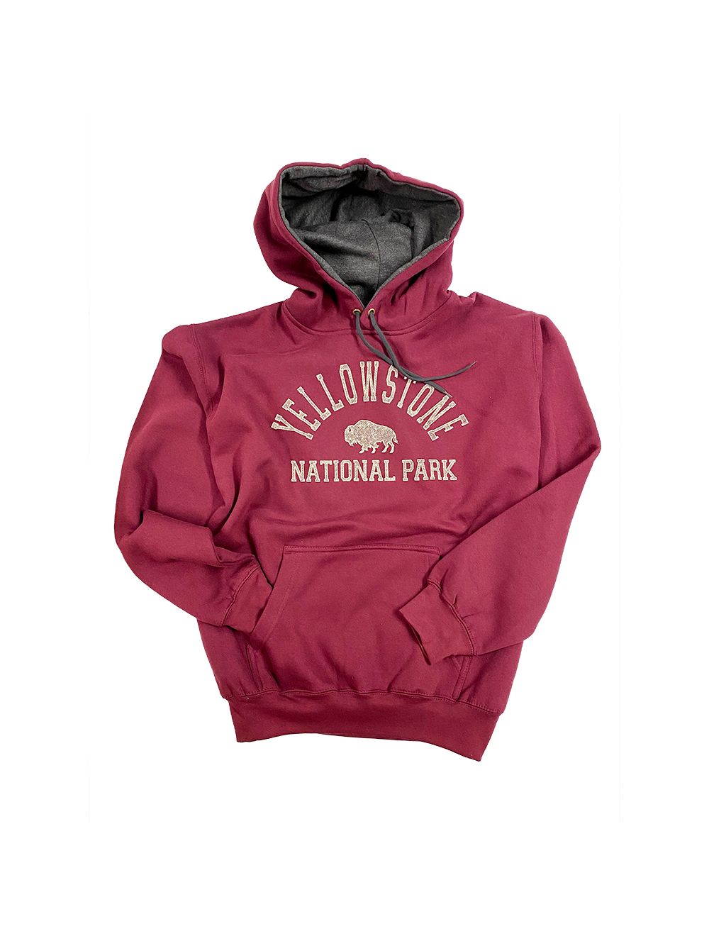 Yellowstone National Park Lodges Van Zandt Buffalo Hooded Sweatshirt The only official in park lodging